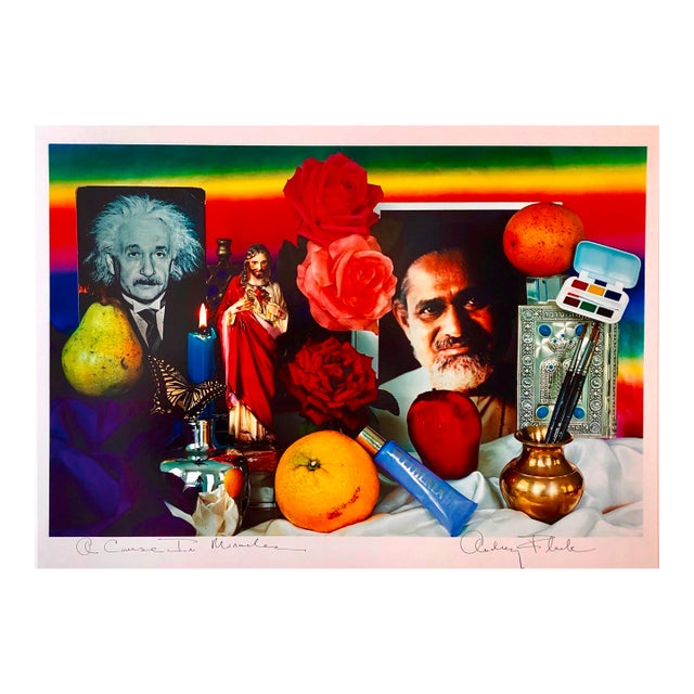Audrey Flack, Pop Art Vintage Color Photograph "Course in Miracles" Print Audrey Flack Photo, 1984 For Sale