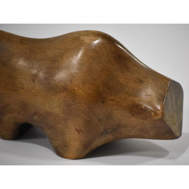 Signed Creative Carving on bottom. Measurements: Height: approximately 5" Width: 9" Depth: 3.75"