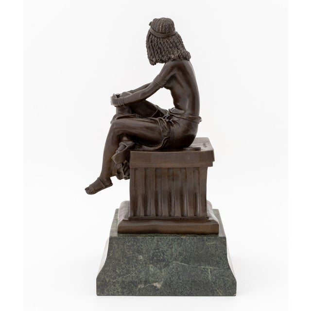 After d.h. Chiparus Cleopatra Patinated Bronze For Sale - Image 9 of 14