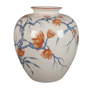Art Nouveau Porcelain Vase by Röder for Rosentahl