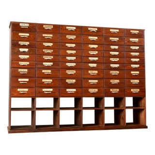 Art Nouveau Ironmongers Drawers, 1890s For Sale