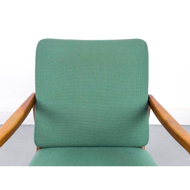 Ole Wanscher Danish Model FD-109 Lounge Chair by Ole Wanscher for France & Daverkosen, 1950s For Sale - Image 4 of 18