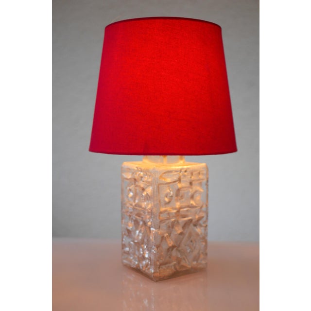 Glass Scandiavian Glass Lamp by Henrik Blomqvist For Sale - Image 7 of 15