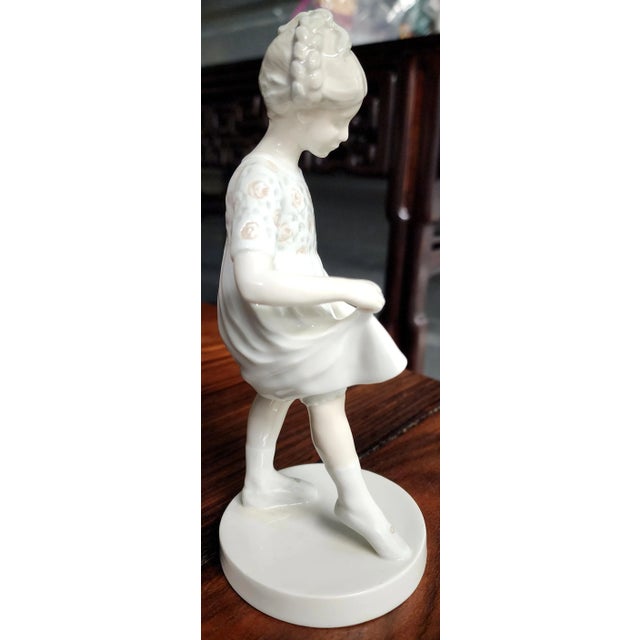 Bing & Grondahl Danish Hand-Painted Polychrome Fine Porcelain Figurine Made in Denmark, Maker Mark: "B & G" Contemporary...