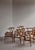 Brown Wishbone Chairs by Hans J. Wegner for Carl Hansen & Sons, 1960s, Set of 6 For Sale - Image 8 of 18