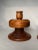 Mid 20th Century Vintage Mid Century Modern Solid Wood Turned Taper Candleholders, a Pair For Sale - Image 5 of 12