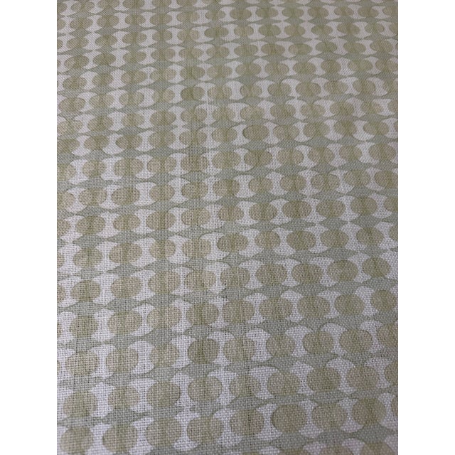 Galbraith & Paul Fabric Ovals Linen Fabric 2 1/2 Yards Ovals Width: 54" Repeat: 9"v x 9 3/4"h