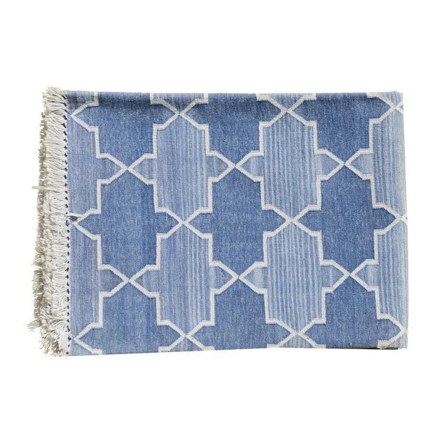 Casa Cosima Ronja Rug, 8x10, Blue For Sale - Image 4 of 5