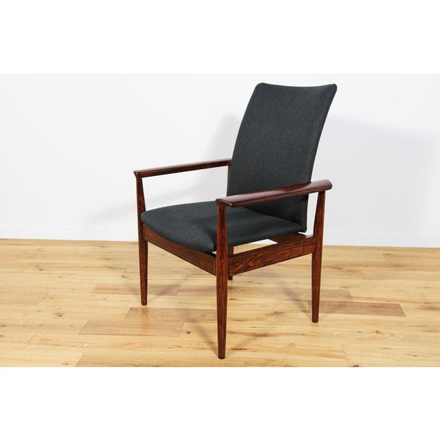 The armchair model Diplomat was originally designed by Finn Juhl to furnish numerous Danish embassies and consulates...