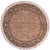 Shabby Chic 1990's Floral Heritage Beige/Green Wool Round Rug- 8'1''x8'2'' For Sale - Image 9 of 9