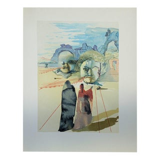 Salvador Dali, Avarice and Prodigality, Woodcut For Sale
