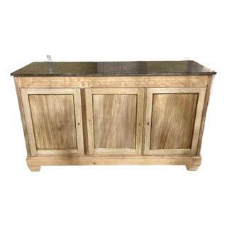 French Louis XVI Bleached Fruitwood Enfilade For Sale