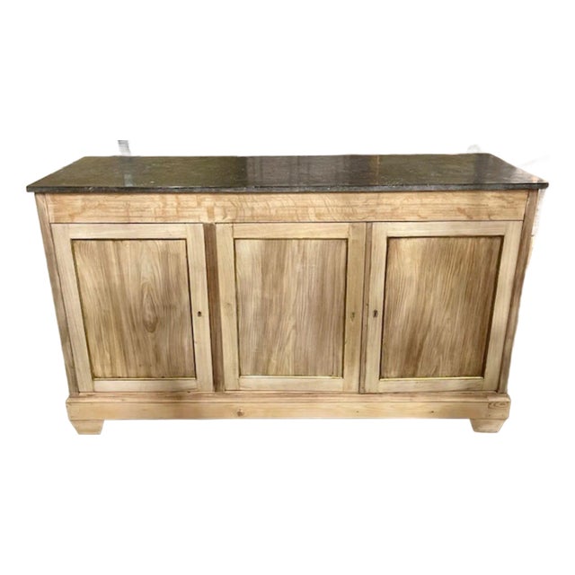 French Louis XVI Bleached Fruitwood Enfilade For Sale