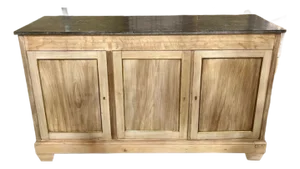 French Louis XVI Bleached Fruitwood Enfilade