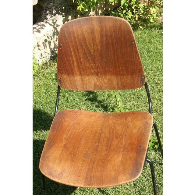 Mid-Century Modern Chair by Augusto Bozzi for Saporiti Italia, 1970s For Sale - Image 3 of 7