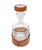 Mid-Century Modern Hand Blown Leather Rapt Whiskey Bottle by Krosno, Poland, 2000 For Sale - Image 3 of 10