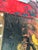 1970s Mid-Century Modern 48x60 Original Gunnar Erman Abstract Expressionist Painting For Sale - Image 13 of 15