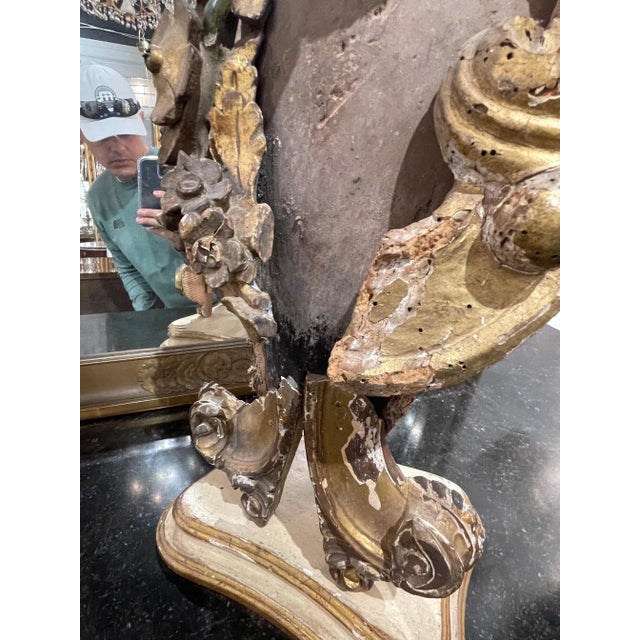 Wood Late 18th Century Italian Fragment Owl Sculpture For Sale - Image 7 of 9