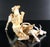 Glazed Majolica Hunting Scene Figurine For Sale - Image 4 of 18