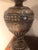Beautiful Fine Art Lamps Winter Palace table lamp. One lamp in antique silver finish with crystal inlays and decorative...