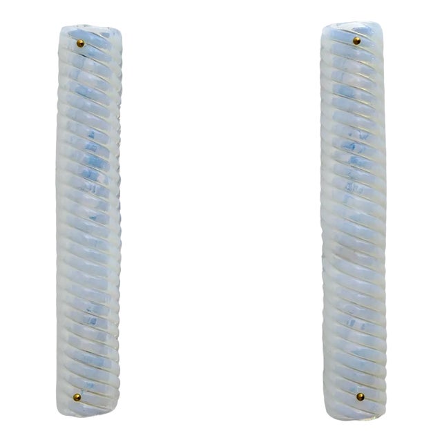 Modern Wall Applique in Iridescent Murano, 1980s For Sale