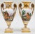 A Pair of 19th Century French Empire Vases Old Paris Porcelain Gilt Ground Pastoral and Figural Mant For Sale In New York - Image 6 of 12