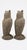 A Pair of Vintage English Cast Stone Great Horned Owls For Sale - Image 4 of 9
