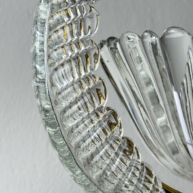 1930s Vintage Murano Chandelier by Barovier & Toso, Italy, 1930s For Sale - Image 5 of 18