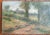 Farmhouse 19th Century English or American Pastoral Landscape With Cows, Signed For Sale - Image 3 of 15