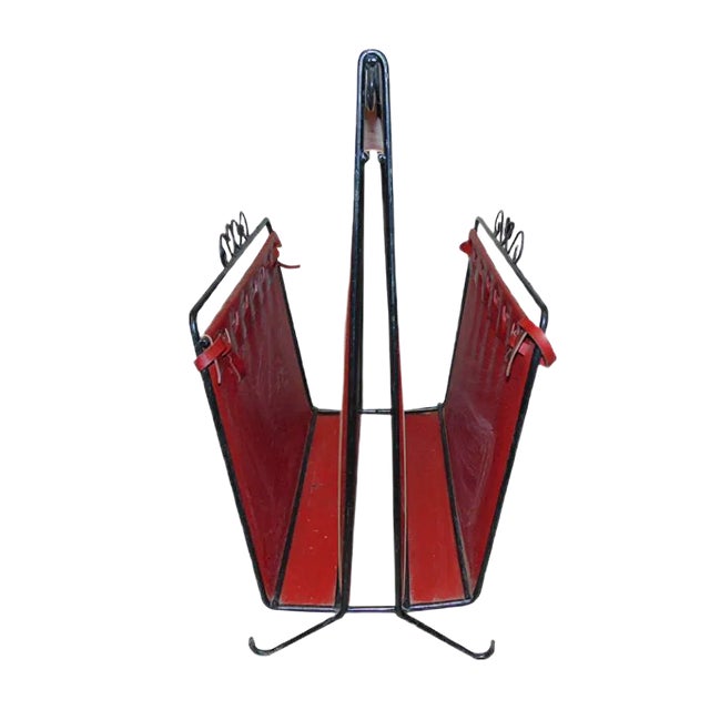 Magazine Rack, 1950s For Sale
