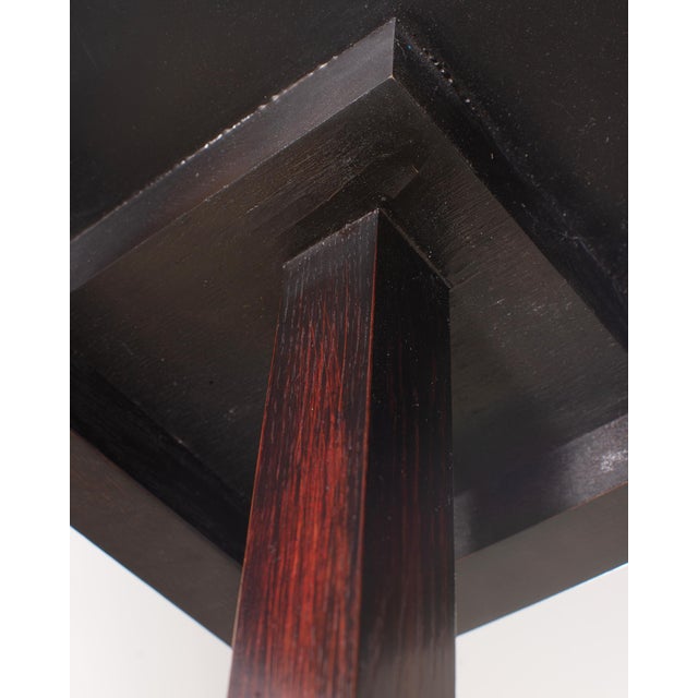 Therien Studio Workshops Normandie Oak Games or Center Table For Sale - Image 17 of 18