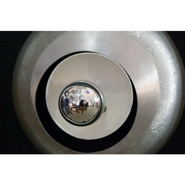 Wood Galassia Siderale Wall Lighting Panel, 1970s For Sale - Image 7 of 9