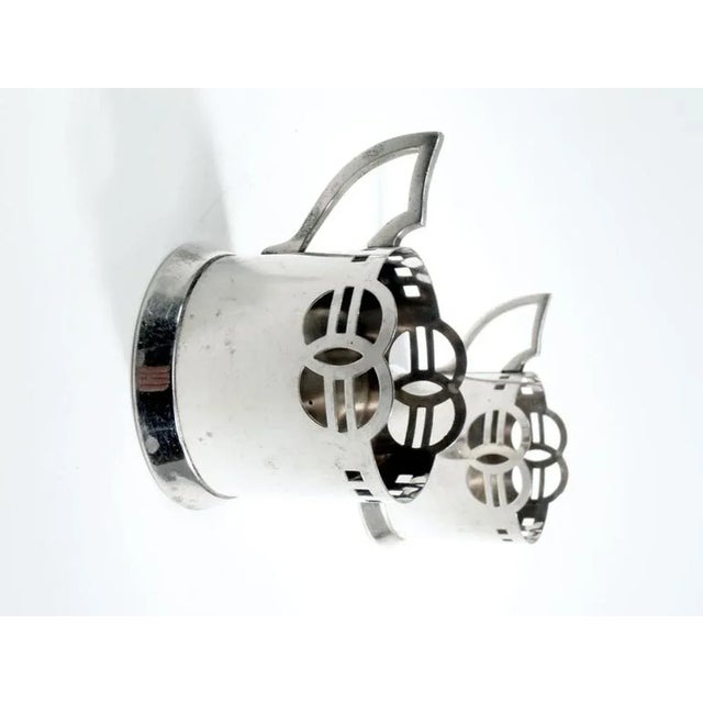 Art Deco Tea Basket from WMF, Germany, 1900s, Set of 2 For Sale - Image 4 of 8