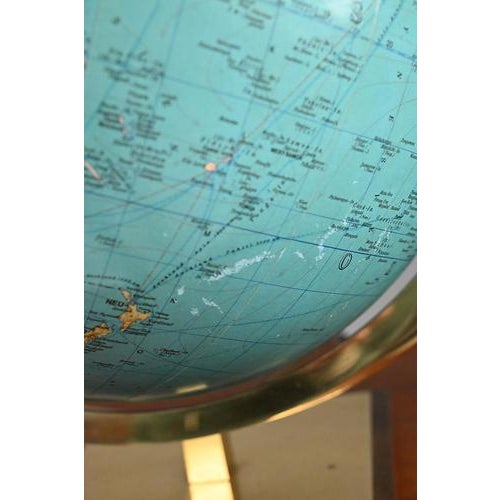 Columbus Duo Globe in Brass For Sale - Image 10 of 14