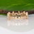 Gold 1.9Ct Diamond Band With Pear Lab Grown Diamonds in Solid 14k Gold, Pear Cut, Size 6.75 For Sale - Image 8 of 9