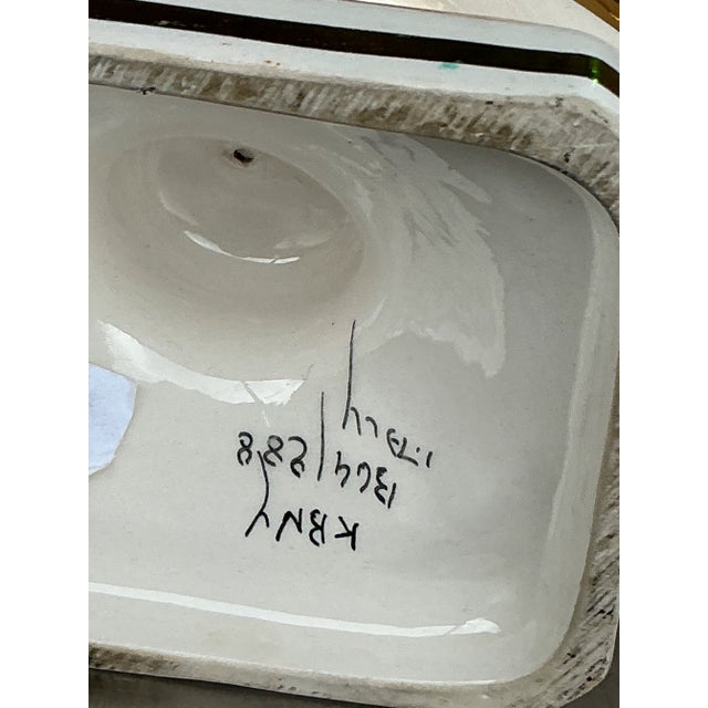 Vintage Italian Impero Crater Urn For Sale In West Palm - Image 6 of 6