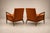 Giuseppe Scapinelli Pair of Armchairs in Caviúna & Burnt Caramel Mohair Velvet, Brazil, 1950s For Sale - Image 14 of 18