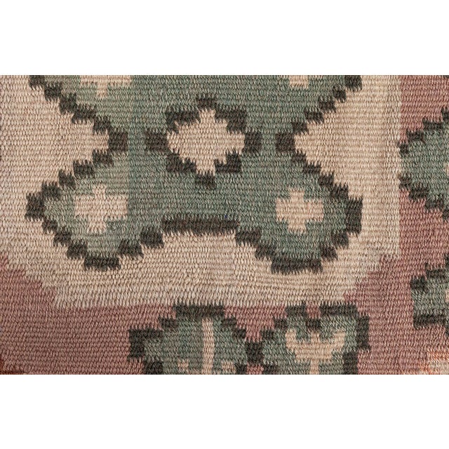 Folk Art 1920s Bessarabian Carpet, European Needlework For Sale - Image 3 of 10