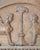19th Century Swedish Neoclassical Painted Mirror With Sphinx Crest and Candle Sconce For Sale - Image 9 of 11