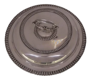 Elkington & Co Silver Plate Vegetable Entree Serving Piece from from Steam Paddle Boat c 1860 "Western World" - 2 Pieces