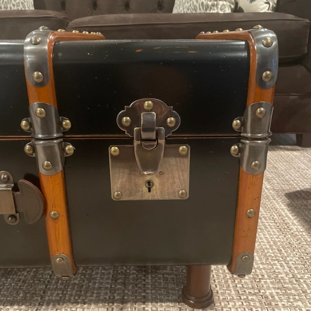 Traditional Per Mare-Per Terram Trunk Cocktail Table For Sale - Image 3 of 9