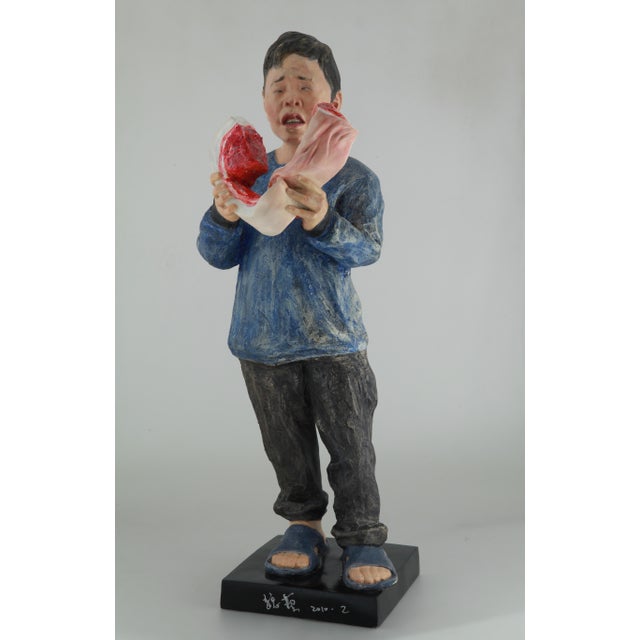 Wei Yi 魏艺, Liu Youcai from Childhood, 2010, Resin For Sale - Image 3 of 11
