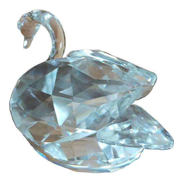 Swarovski Swan Figurine For Sale