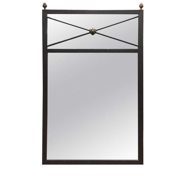 Vintage Greek Key Mirror Jonathan Adler Style For Sale In Chicago - Image 6 of 6