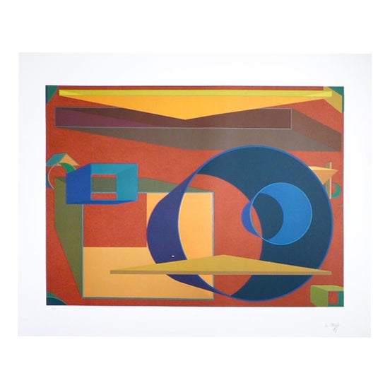 Al Held, Pradorama, 1991, Lithograph For Sale