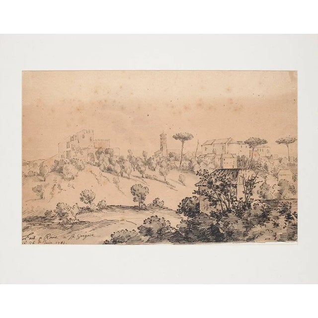 St. Gregory in Rome is a beautiful artwork realized by Jan Peter Verdussen in 1741. Ink and watercolour on brown paper. In...