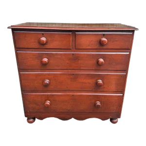 19th Century English Painted Chest