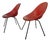French Fiberglass Side Chairs, 1960s, Set of 2 For Sale