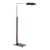 Ray Booth for Visual Comfort Signature Copse Medium Pharmacy Floor Lamp in Bronze and Dark Walnut For Sale