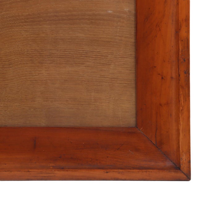 Pair of Italian Sycamore Mirror or Picture Frames, c.1900. For Sale In Philadelphia - Image 6 of 6
